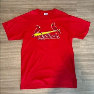 Red Cardinals John Edmonds #15 Graphic T-Shirt